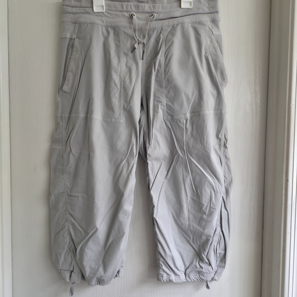 Lululemon Athletica Sudio Tan Capris